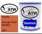 Preview: Toyota, Orange Pearl Metallic, 3M1: 1L Lackdose, von ATW Autoteile West.